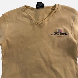 Polo by Ralph Lauren Long Sleeve Tee in yellow